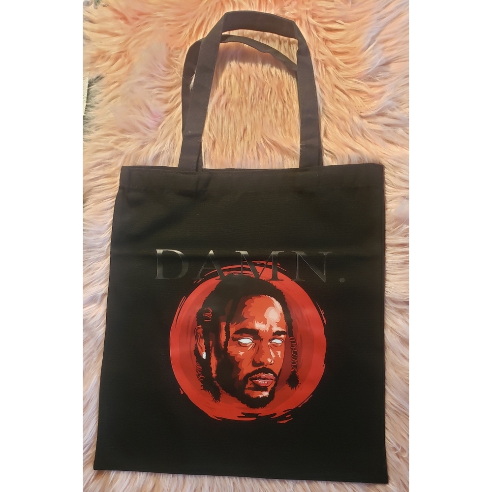 Kendrick Lamar "DAMN" Canvas tote bag